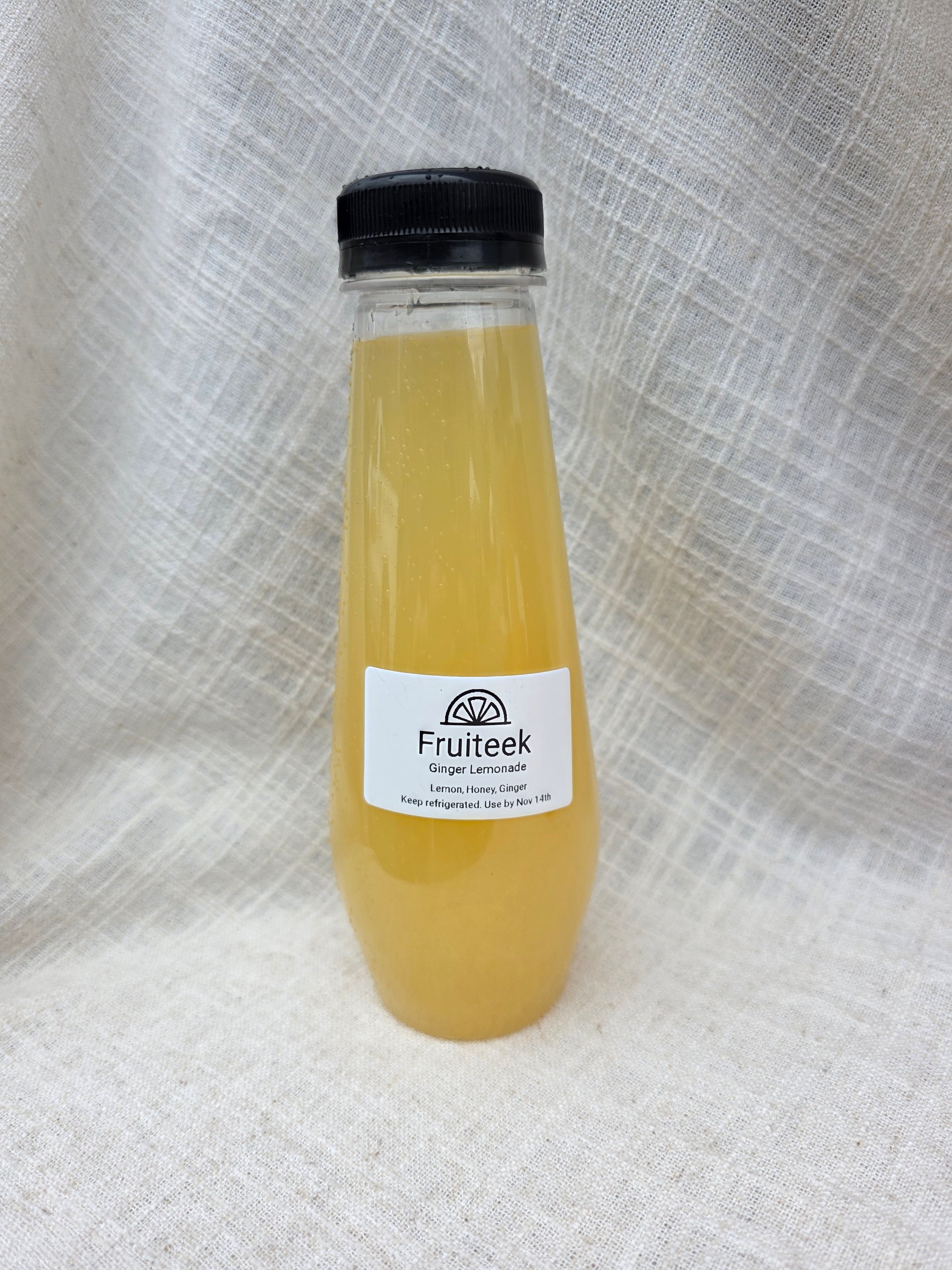 Fresh Ginger Honey Lemonade (Cold-Pressed, 12 oz)