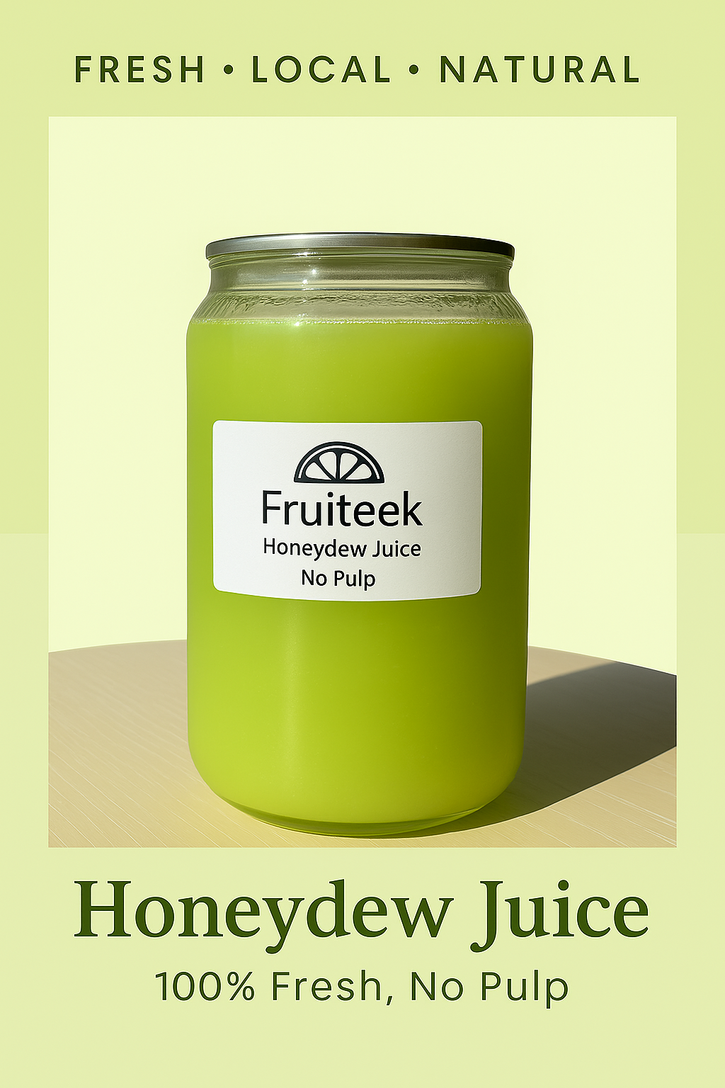 🍈 Fruiteek Honeydew Juice – Crisp & Refreshing